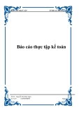 Báo cáo thực tập kế toán