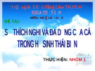 Tính thích nghi và đa dạng của cá trong hệ sinh thái biển