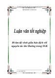 Niên luận "Đi tìm độ vênh giữa bản dịch với nguyên tác thơ Đường trong SGK"