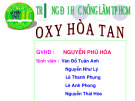 Oxy hòa tan