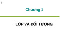 Chương 1: Lớp và đối tượng