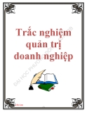 246 câu hỏi và đáp án về quản trị doanh nghiệp