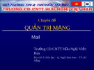 Chuyên đề quản trị mạng - Mail