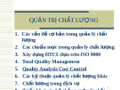 Quản trị chất lượng