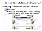 Cài đặt và cấu hình Active Directory (AD)