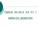 GIÁM SÁT VÀ ĐÁNH GIÁ HIỆU QUẢ ĐỘI NGŨ BÁN HÀNG