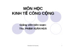 Nhập môn: Kinh tế cộng đồng