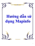 Hướng dẫn sử dụng Mapinfo