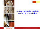 Quản trị chất lượng dịch vụ toàn diện