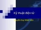 kỹ thuật điện tử (Nguyễn Duy Nhật Viễn) - Chương 3: BJT và ứng dụng