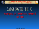 Tài liệu Hình thái kinh tế - xã hội