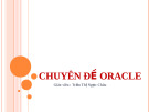 Chuyên đề Oracle