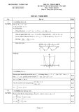 ĐÁP ÁN MÔN TOÁN KHỐI D NĂM 2009