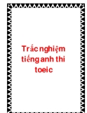 Trắc nghiệm tiếng anh thi toeic