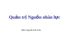 Quản trị Nguồn nhân lực MBA