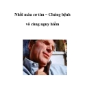 Nhồi máu cơ tim – Chứng bệnh vô cùng nguy hiểm  