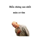 Các Biến chứng sau nhồi máu cơ tim  