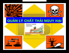 Quản lý chất thải nguy hại