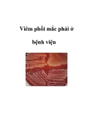 Viêm phổi mắc phải ở bệnh viện  