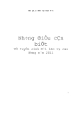 Những điều cần biết về tuyển sinh đại học cao đẳng 2011 phần 1