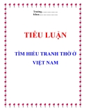 Tiểu luận: Tranh thờ ở Việt Nam