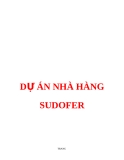 Dự án nhà hàng Sundofer