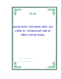 Đề tài " HẠCH TOÁN  VỐN BẰNG TIỀN TẠI CÔNG TY  CỔ PHẦN KỸ THUẬT THỦY SẢN ĐÀ NẴNG  "