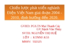 Bài báo cáo: Chiến lược phát triển ngành điện Việt Nam