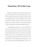 Phùng Hưng - Bố Cái Đại Vương   