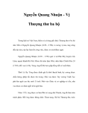 Nguyễn Quang Nhuận - Vị Thượng thư ba bộ 