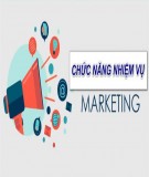 Chức năng nhiệm vụ chính của phòng Marketing trong doanh nghiệp