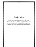 Đề tài: "Chiến lược phân phối của cà phê Trung Nguyên như thế nào, để trong vòng 5 năm đã có mặt tại mọi miền đất nước. Và đâu là thành công và thất bại trong chiến lược phân phối của Trung Nguyên"