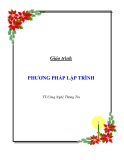 Giáo trình Phương Pháp Lập Trình