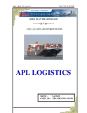 Báo cáo: APL Logistics