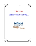 Tiểu luận:  Chuỗi cung ứng Nokia