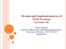 Design and Implementation of VLSI Systems_Lecture 04: Mos transistor Theory