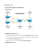 ĐỀ THI SKILL CCNA1