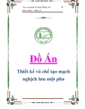 Đồ án: Thiết kế và chế tạo mạch nghịch lưu một pha