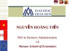 QUẢN TRỊ NGUỒN NHÂN LỰC  - CHƯƠNG 5 - ĐÀO TẠO VÀ HỌC HỎI 