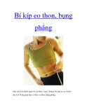 Bí kíp eo thon, bụng phẳng