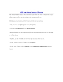 USB mất dung lượng vì format