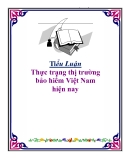 Đề tài: Thực trạng thị trường bảo hiểm Việt Nam hiện nay