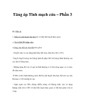 Tăng áp Tĩnh mạch cửa – Phần 3 