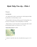 Bệnh Thấp Tim cấp – Phần 1 