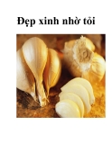 Đẹp xinh nhờ tỏi