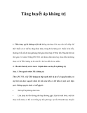 Tăng huyết áp kháng trị 