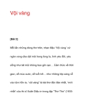 Vội vàng[Bài 2]