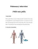 Pulmonary infarction (Nhồi máu phổi) 