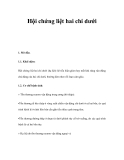 Hội chứng liệt hai chi dướ 