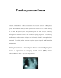 Tension pneumothorax 